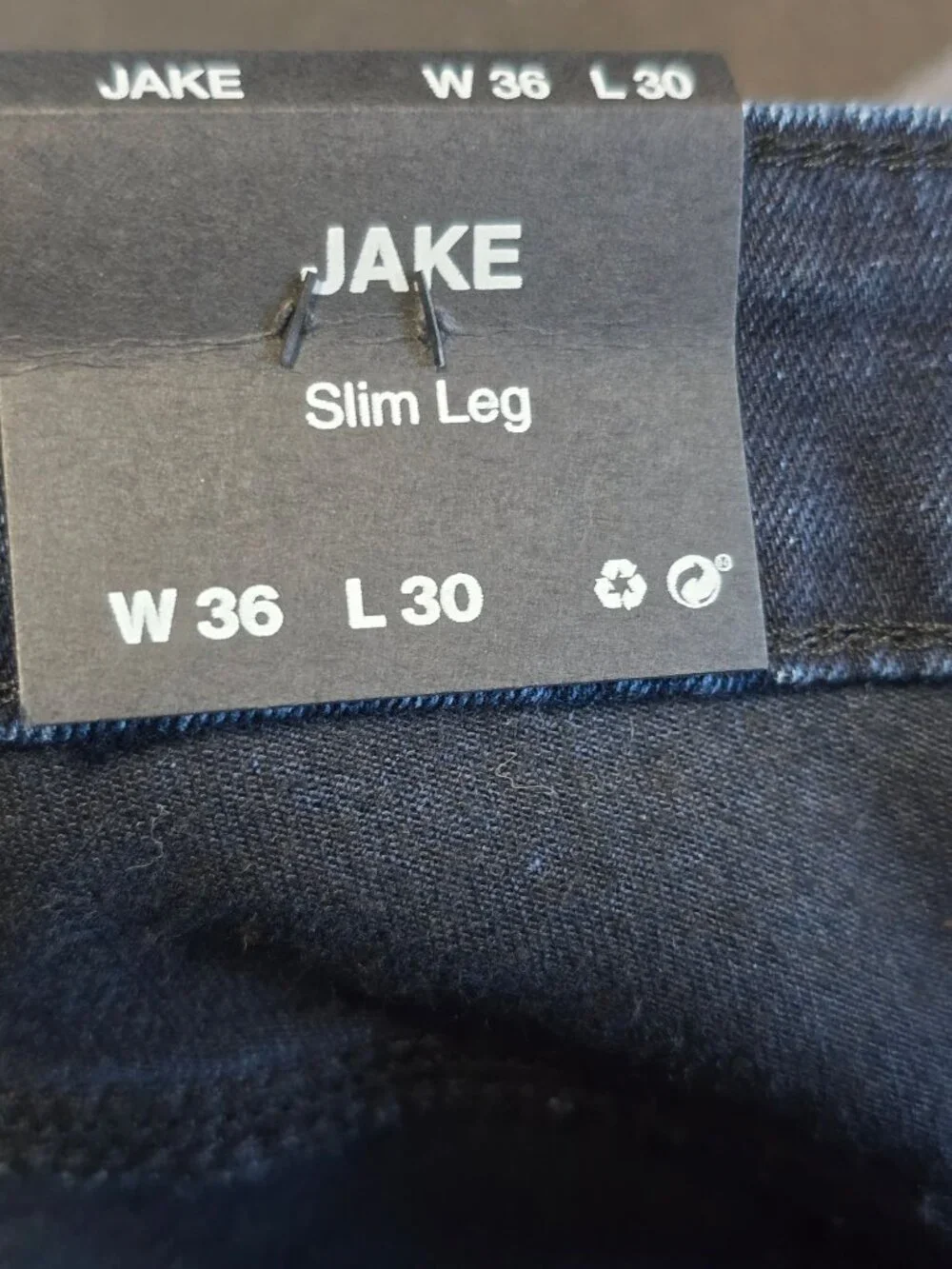 NWT Mavi Jake Slim Leg Jeans Preppy Stretch Casual Mens sz 36x30